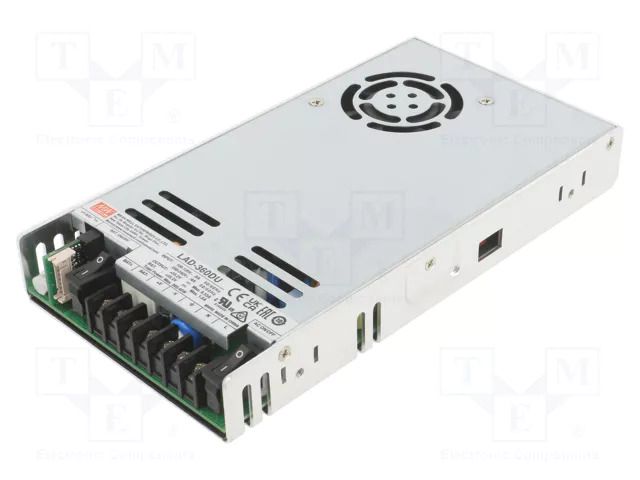 Power supply: switching; buffer; 360W; 55.2VDC; 5.03A; OUT: 2; 86.5% MEAN WELL LAD-360DU