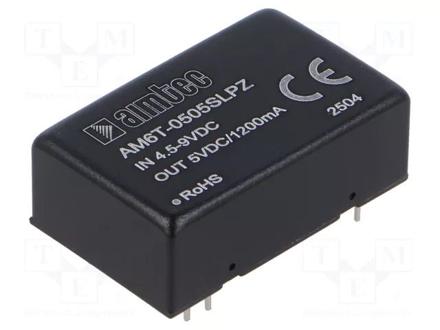 Converter: DC/DC; 6W; Uin: 4.5÷9VDC; Uout: 5VDC; Iin: 1428mA; DIP24 AIMTEC AM6T-0505SLPZ