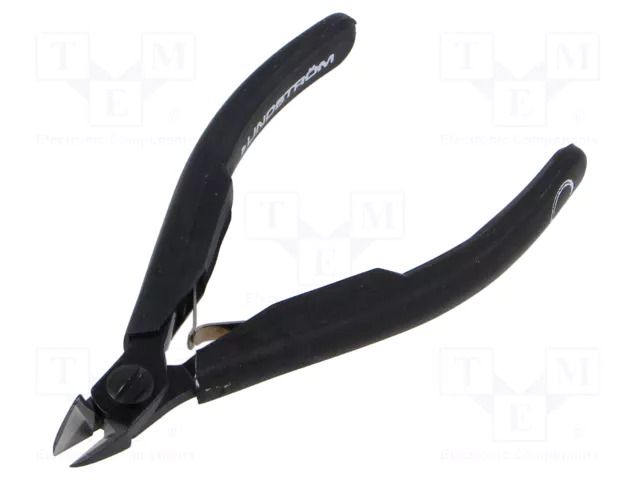 Pliers; side,cutting,precision; ESD; oval head,blackened tool LINDSTRÖM SA.8141CO