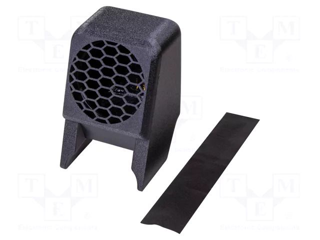 Car loudspeaker enclosure; PETG; black; 200mm; BMW; 7l BASSER OBGL.BMW.30