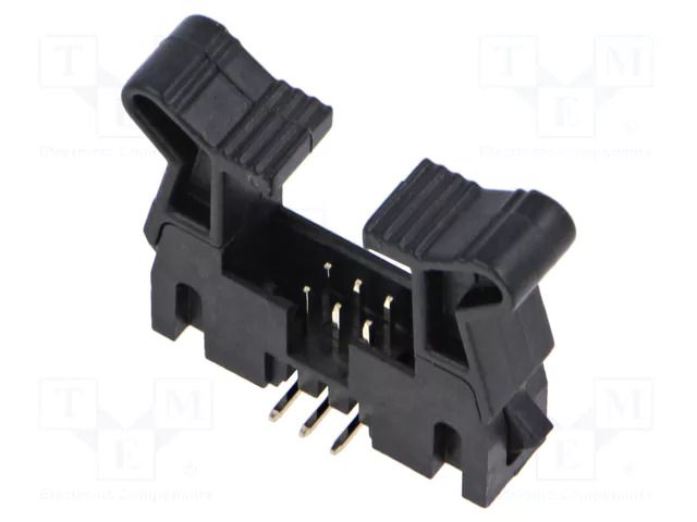 Connector: IDC; socket; male; PIN: 6; straight; SMT; 2mm; 2x3 ADAM TECH 2MHRB106VUALSMT