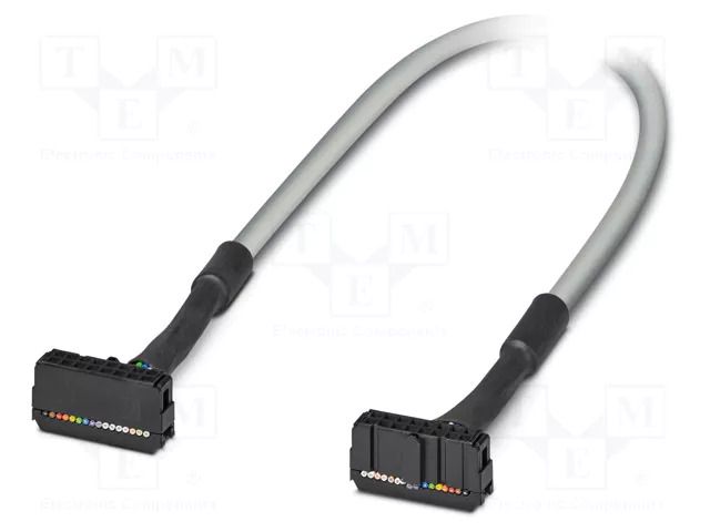 Ribbon cable with IDC connectors; IDC/FLK 16pin,both sides PHOENIX CONTACT 2299301