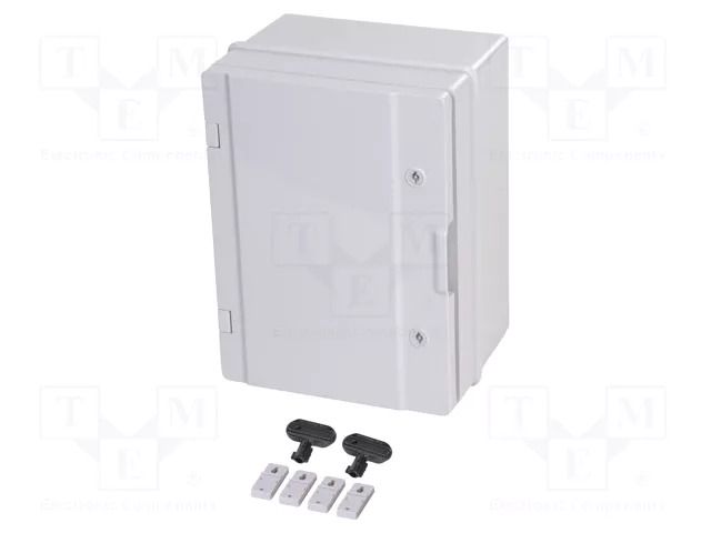 Enclosure: wall mounting; X: 310mm; Y: 410mm; Z: 230mm; ABS; IP65 PAWBOL PW-C.1602H