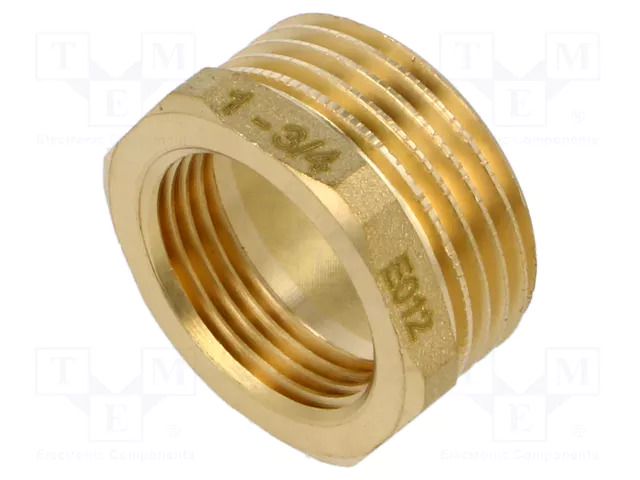 Splice terminal: adapter; male-female,reductive; brass CW617N GEBO 241-26BR