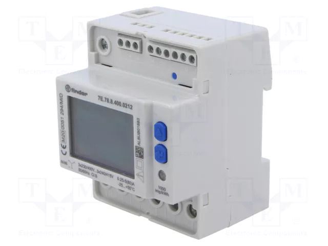 Controller; for DIN rail mounting; OC; IP50; -25÷55°C; 0.5W FINDER 7E.78.8.400.0212