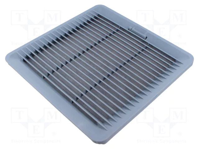 Fan: DC; axial; 24VDC; 75÷100m3/h; 75dBA; ball; IP54; grey; 177x177mm FINDER 7F.30.9.024.3100