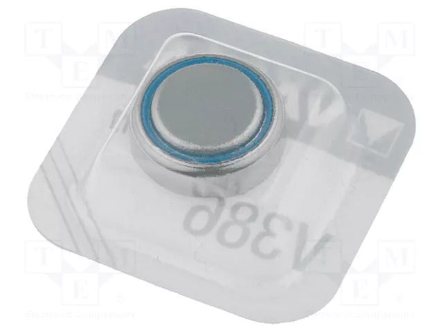 Battery: silver; coin,SR43; 1.55V; 116mAh; Ø11.6x4.2mm; 1pcs. VARTA BAT-V386MF