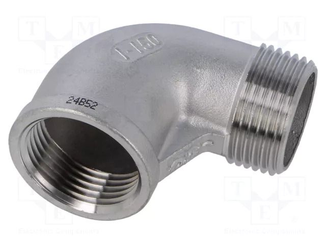 Male-female; max.10.5bar; 1.4408 stainless steel; Thread: G 1" GEBO 6092-100