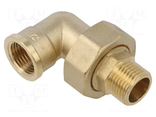 Splice terminal: 90° elbow; max.6bar@<90°C,max.16bar@10°C÷30°C GEBO 98-4BR