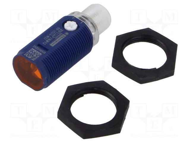 Sensor: photoelectric; straight; Range: 0÷1m; PNP; Usup: 10÷30VDC TELEMECANIQUE SENSORS XUB5APYNM12
