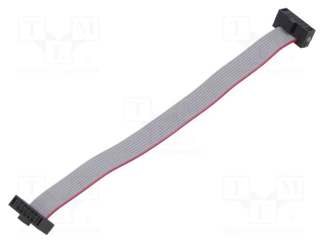 Ribbon cable with IDC connectors; IDC,both sides; 88.9mm; 3.5" SAMTEC FFSD05D035001N