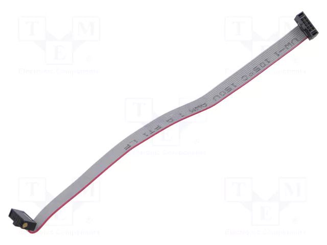 Ribbon cable with IDC connectors; IDC,both sides; 152.4mm; 6" SAMTEC FFSD05D060001N