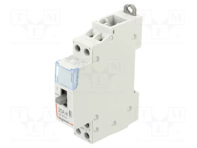 Contactor: 2-pole installation; NO x2; 230VAC; 25A; SM400 LEGRAND 412558