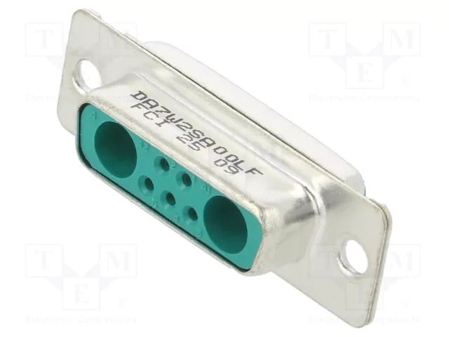 Straight; Enclos.mat: steel AMPHENOL COMMUNICATIONS SOLUTIONS DA7W2SA00LF