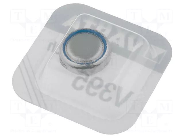 Battery: silver; coin,SR57; 1.55V; 42mAh; non-rechargeable; 1pcs. VARTA BAT-V395MF