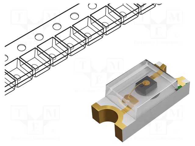IR transmitter; 940nm; transparent; 140°; 800mVDC÷1.5VDC; SMD LUCKYLIGHT LL-S170IRC-2AX