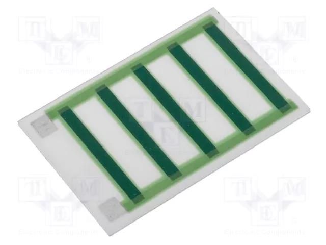 Resistor: thick film; heating; glued; 14.4Ω; 40W; 350°C; W: 25mm TELPOD GBR-666/24/2