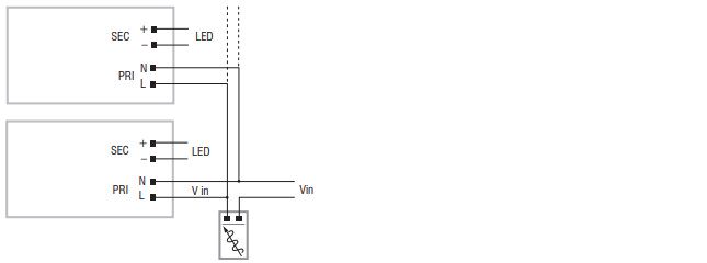 18W current  LED driver 350mA 25-51V, dimmable, IGBT TRIAC,TCI 127030