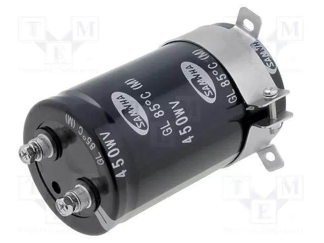 Capacitor: electrolytic; 4700uF; 450VDC; Ø76x150mm; ±20%; 20000h SAMWHA GL2W478M76150SB