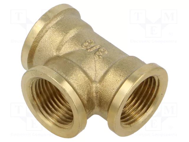 Splice terminal: tee fitting; female-female-female; BR GEBO 130-3BR