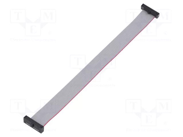 Ribbon cable with IDC connectors; IDC,both sides; 152.4mm; 6" SAMTEC FFSD10D060001N