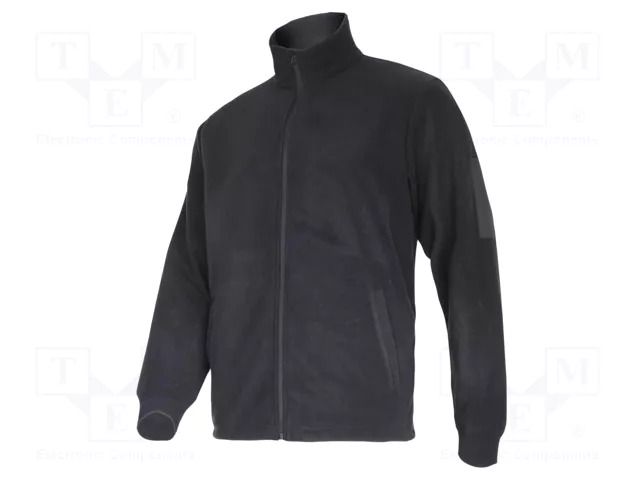 Fleece sweatshirt; Size: L; black; 290g/m2 LAHTI PRO LAHTI-L4012003