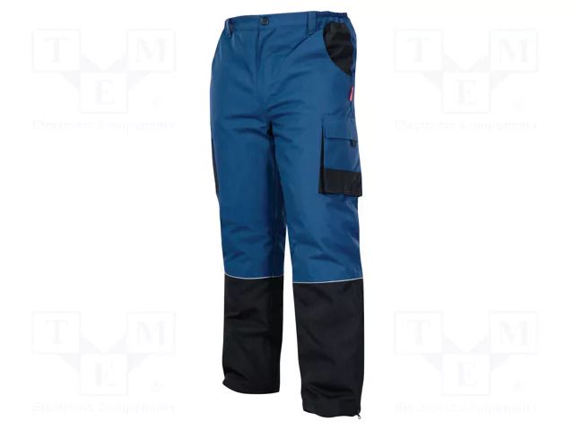 Dungarees; Size: M; blue; furlined; 200g/m2 LAHTI PRO LAHTI-L4100702
