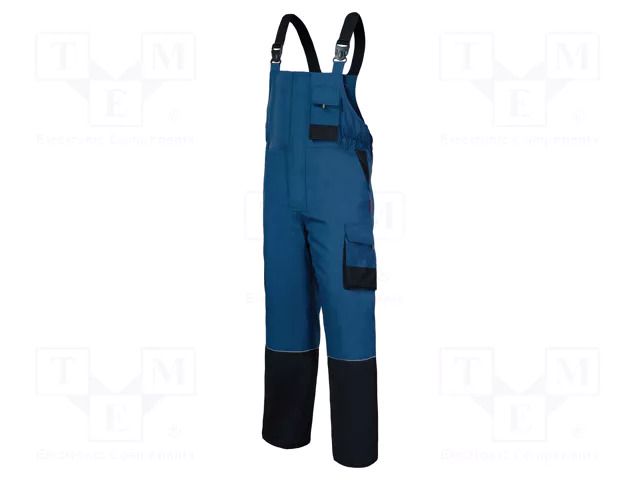 Dungarees; Size: XXXL; blue; furlined; 200g/m2 LAHTI PRO LAHTI-L4110106