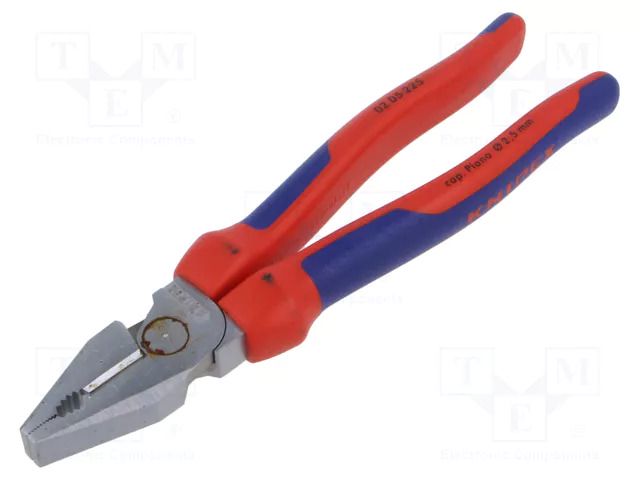 Pliers; universal; high leverage; 225mm KNIPEX KNP.0205225