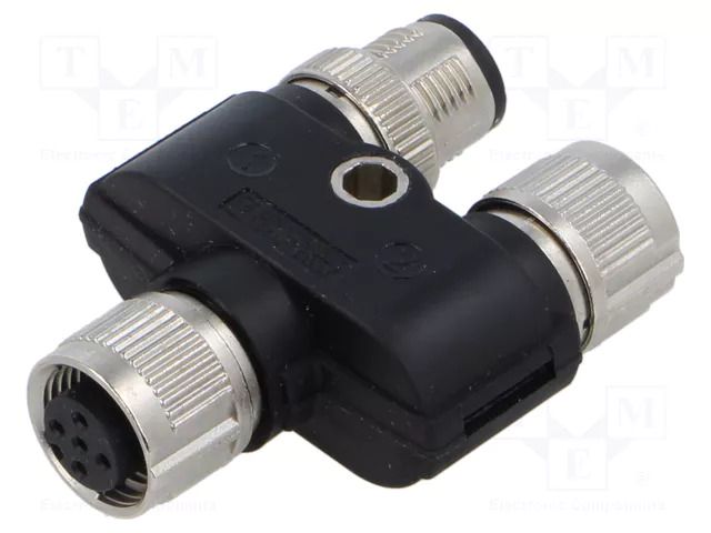 Splitter; M12 male 5pin,M12 female 5pin x2 PHOENIX CONTACT SAC5PYF/MFVPSH
