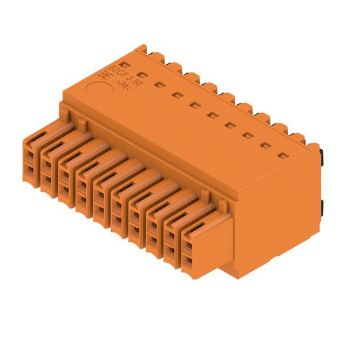 PCB plug-in connector (wire connection), 3.50 mm, Number of poles: 20, PUSH IN, Spring connection Weidmuller 1277360000 04050118067323