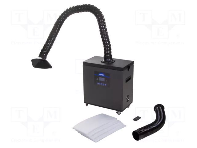 Fume extractor; 240m3/h; 230VAC; 160W; Dim: 465x250x480mm ATTEN ST-1101D