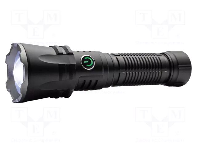 Torch: LED; waterproof; No.of diodes: 1; 10h; L: 164mm; 2000lm; IP65 NightSearcher NSZOOM2000R