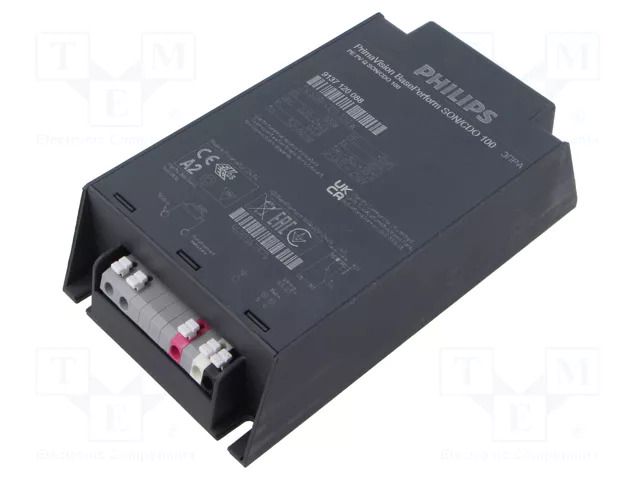 Electronic ballast; 220÷240VAC; 35A; HID; 100W; terminal block PHILIPS 913712008866