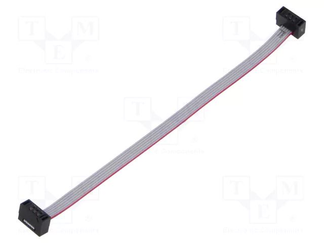 Ribbon cable with IDC connectors; IDC,both sides; 100mm; 3.94" SAMTEC FFSD03D039401
