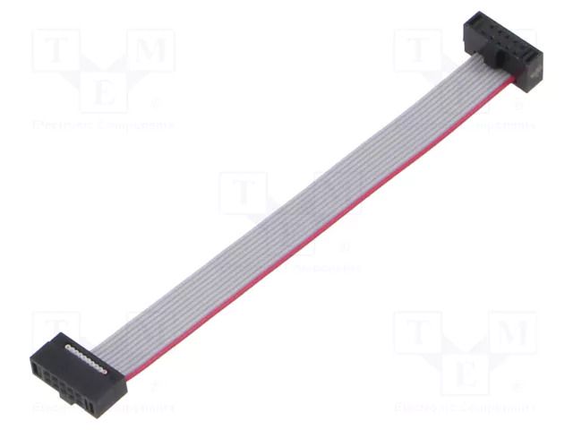 Ribbon cable with IDC connectors; IDC,both sides; 76.2mm; 3" SAMTEC FFSD05D030001NR