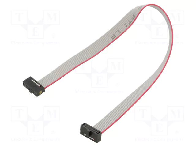 Ribbon cable with IDC connectors; IDC,both sides; 177.8mm; 7" SAMTEC FFSD05D070001N