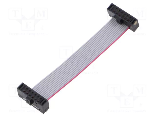 Ribbon cable with IDC connectors; IDC,both sides; 50.8mm; 2" SAMTEC FFSD06D020001N