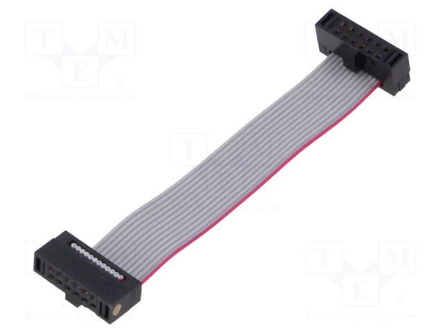 Ribbon cable with IDC connectors; IDC,both sides; 50.8mm; 2" SAMTEC FFSD06D020001NR