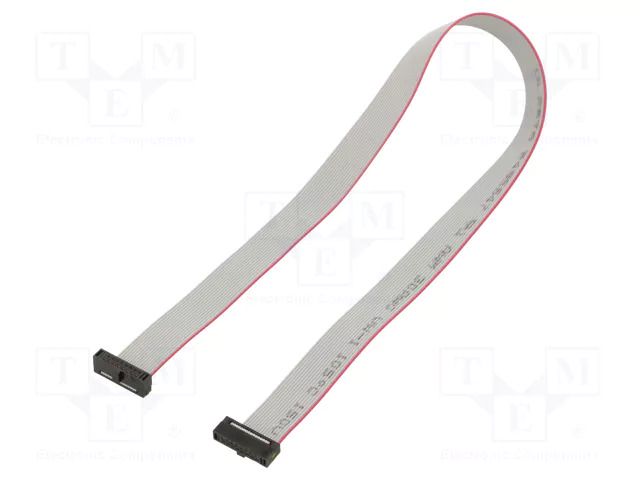 Ribbon cable with IDC connectors; IDC,both sides; 304.8mm; 12" SAMTEC FFSD08D12.0001N