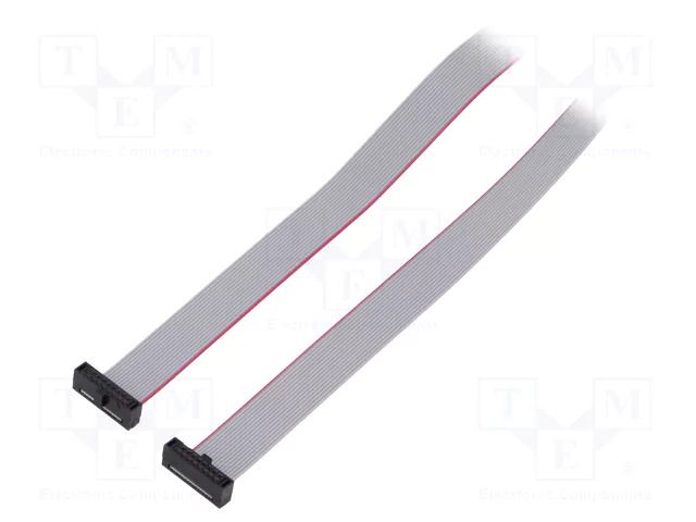 Ribbon cable with IDC connectors; IDC,both sides; 609.6mm; 24" SAMTEC FFSD08D240001N