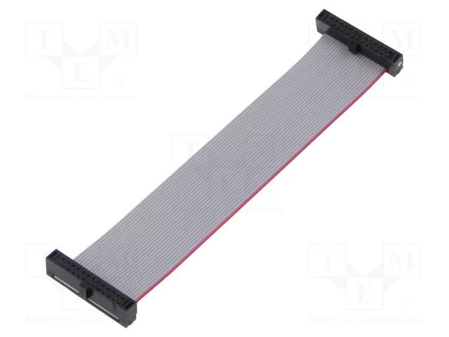 Ribbon cable with IDC connectors; IDC,both sides; 88.9mm; 3.5" SAMTEC FFSD13D035001N
