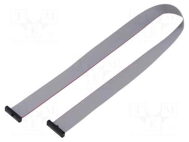 Ribbon cable with IDC connectors; IDC,both sides; 457.2mm; 18" SAMTEC FFSD13D180001N