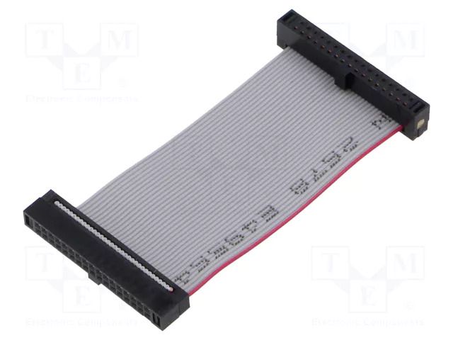 Ribbon cable with IDC connectors; IDC,both sides; 50.8mm; 2" SAMTEC FFSD17D020001NR