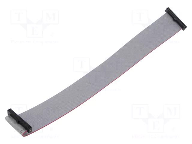 Ribbon cable with IDC connectors; IDC,both sides; 203.2mm; 8" SAMTEC FFSD17D080001NR