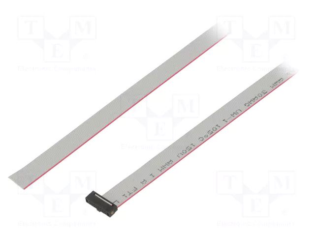 Ribbon cable with IDC connectors; IDC,wires; Tape ph: 0.64mm SAMTEC FFSD08S480001N