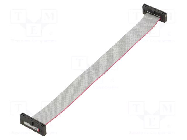 Ribbon cable with IDC connectors; IDC,both sides; 152.4mm; 6" SAMTEC FFSD10D060001NSR