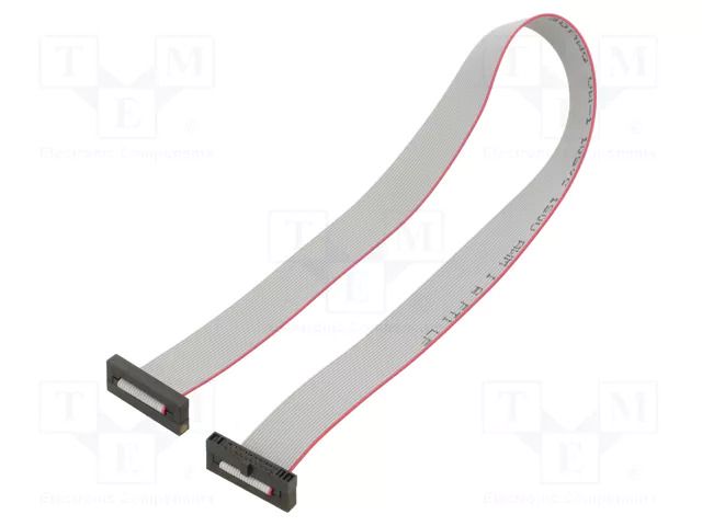 Ribbon cable with IDC connectors; IDC,both sides; 304.8mm; 12" SAMTEC FFSD10D120001NSR