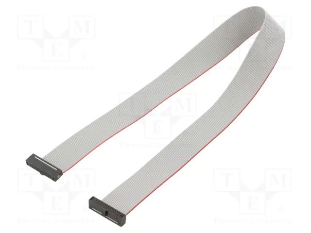 Ribbon cable with IDC connectors; IDC,both sides; 304.8mm; 12" SAMTEC FFSD11D120001N