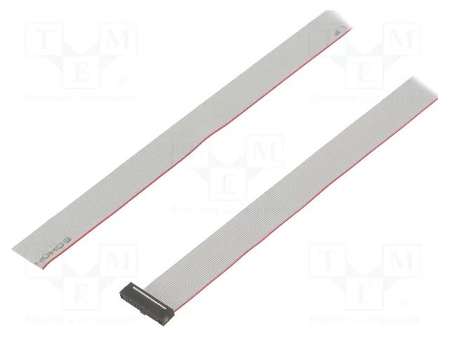 Ribbon cable with IDC connectors; IDC,wires; Tape ph: 0.64mm SAMTEC FFSD11S400001N